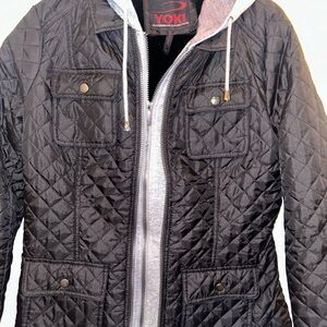 Yoki Outerwear Collection hooded puffy jacket